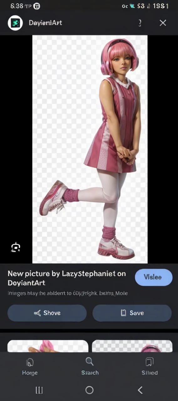Lazytown Stephanie
