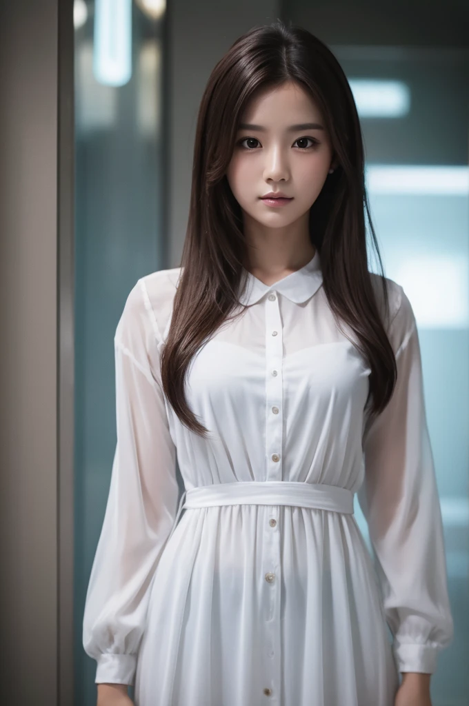 Beautiful woman ghost
