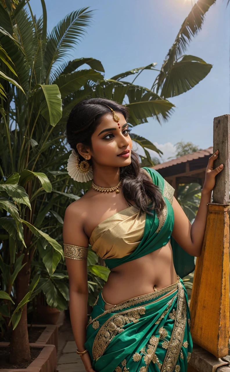 Ideal Indian woman in saree
