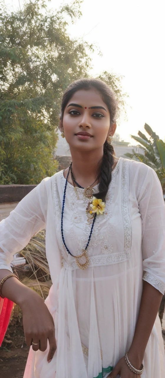 Ideal Indian woman in saree