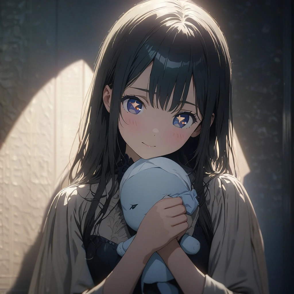 ( Inoue takina, ), (cinematic lighting), (masterpiece, best quality, ultra detailed), ( girl, pov, hetero, ), (tender expression, ), sea, (( ffm threesome, )),