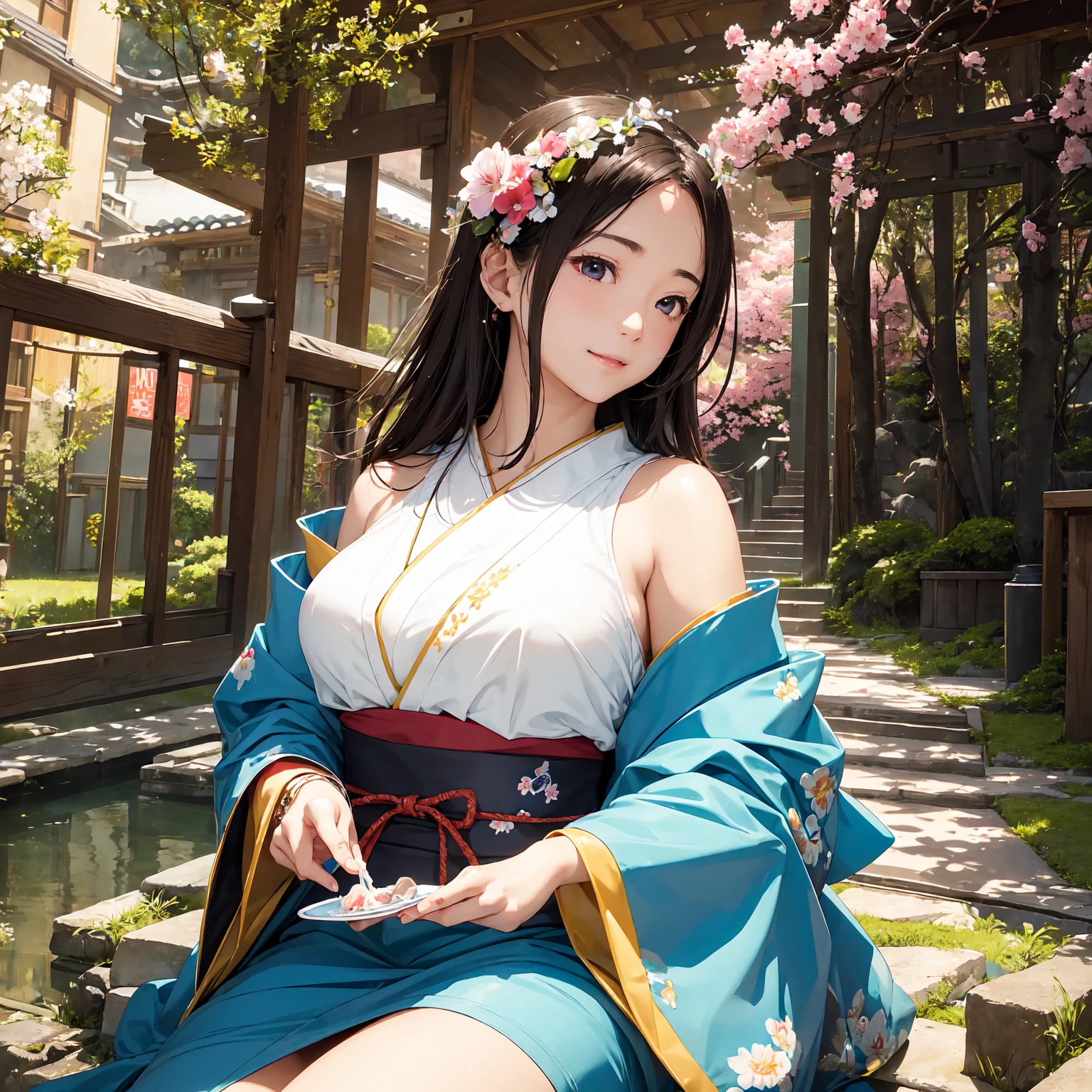 (masterpiece、Highest quality)、(Photorealistic photography)、1 picture、(Japan&#39;s unsanitary and outdated underground shopping malls)、(Beautiful night view)、(Japan favelas、Old and dirty hot spring town)、((Big bath、Underground hot spring facilities、stage))、(middle School girls、Girl in swimsuit、A lot of girls、smile、fun)、((Unsanitary and dim))、Shady Red Light District、Tank top、Panties、shaved ice、Sale of drinks、(stage、Everyone is having fun bathing)、smile、Happy schoolchildren、Perfect Anatomy