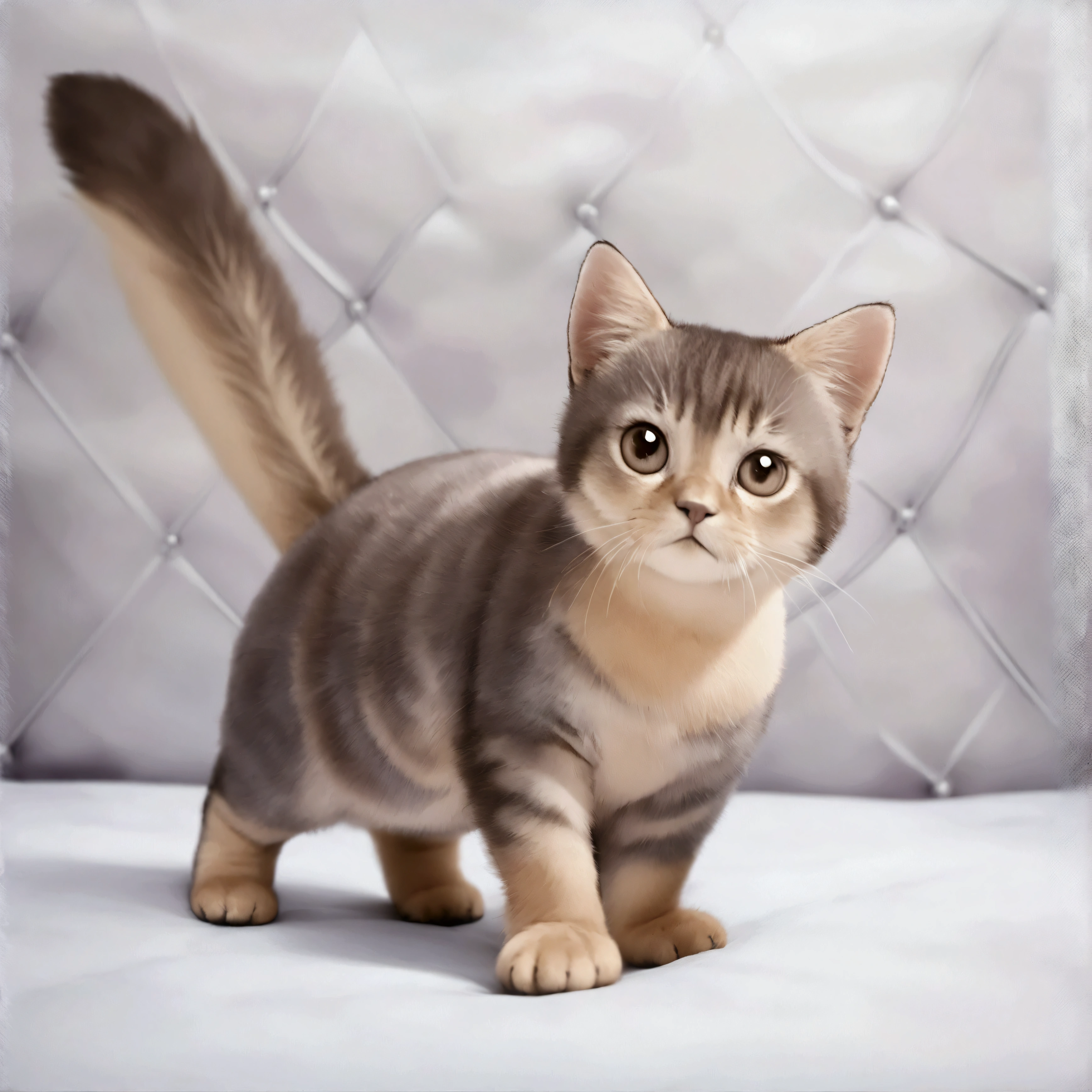 quality\(8k,wallpaper of extremely detailed CG unit, masterpiece,hight resolution,top-quality,top-quality real texture skin,hyper realisitic,increase the resolution,RAW photos,best qualtiy,highly detailed,the wallpaper,cinematic lighting,ray trace,golden ratio\), BREAK ,cute munchkin ,at beautiful luxury home
