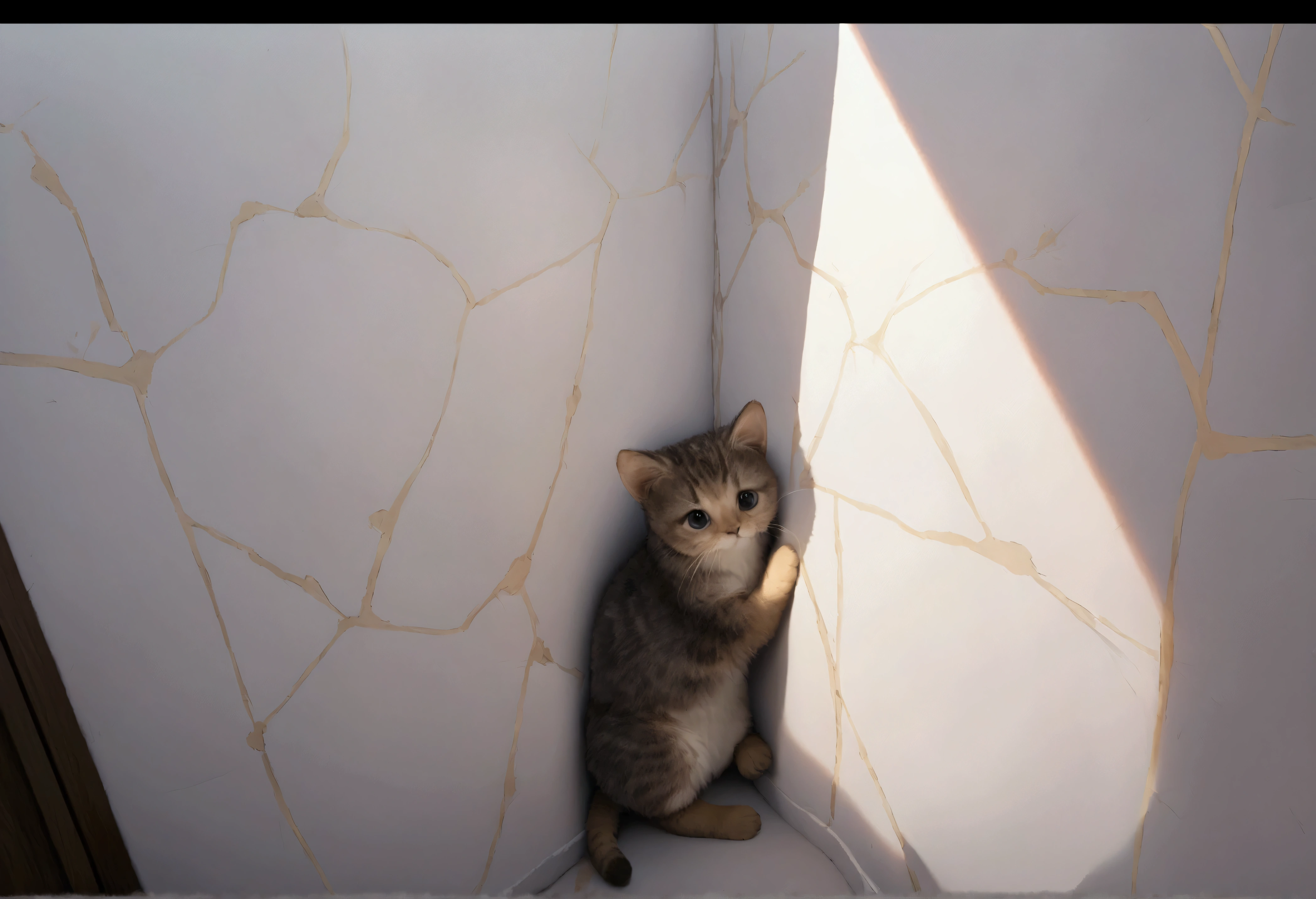 quality\(8k,wallpaper of extremely detailed CG unit, ​masterpiece,hight resolution,top-quality,top-quality real texture skin,hyper realisitic,increase the resolution,RAW photos,best qualtiy,highly detailed,the wallpaper,cinematic lighting,ray trace,golden ratio\), BREAK ,cute munchkin ,at beautiful luxury home