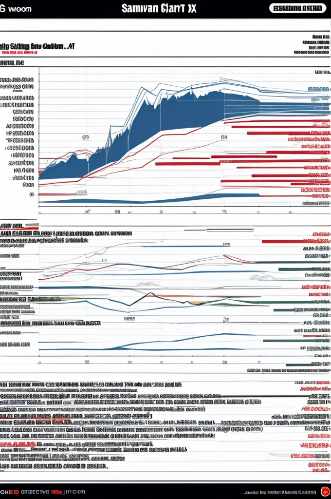 A Samurai cutting FX chart that is falling down