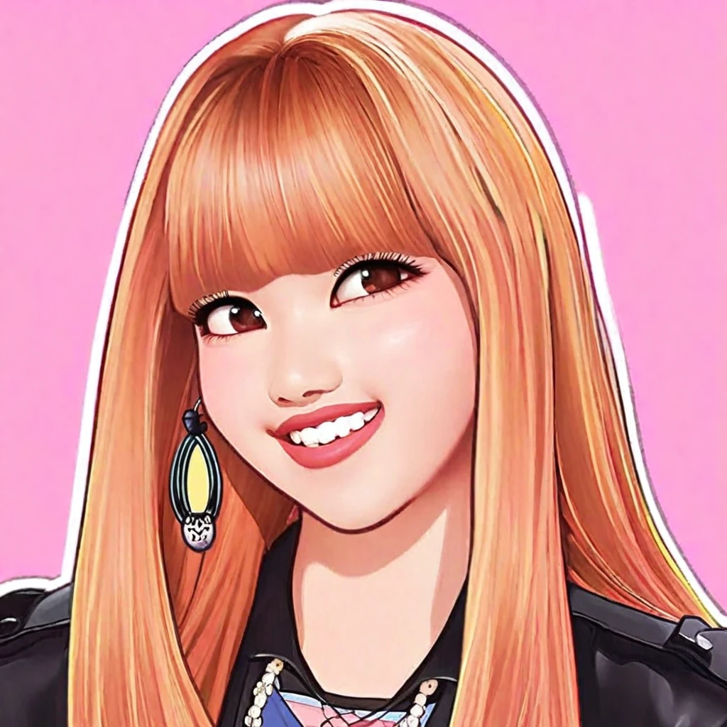 Lisa Blackpink  DreamDisPix style  