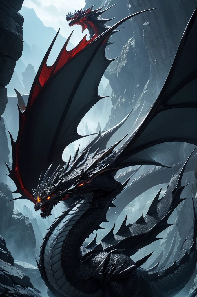 ChatGPT What a dragon from the House of the Dragon universe inspired by onyx stone would look like?
ChatGPT A dragon inspired by onyx stone would have an impressive and majestic appearance, with some characteristics that could include:
Glossy Black Body: The predominant color of the dragon would be a deep, shiny black., similar to the polished surface of an onyx stone. Its scales would be smooth and reflect light in a subtle way., creating a glossy effect.
piercing eyes: The dragon's eyes could shine brightly, maybe in shades of amber or red, contrasting with the darkness of your body. This would give the dragon a mysterious and hypnotic appearance..
Veins and Patterns: Just as onyx often has internal layers and patterns, the dragon could have lighter veins or patterns on its scales, that resemble the natural lines of the stone.
mystic energy: As onyx is a stone often associated with protection and spiritual energy, the dragon could exude an aura of mystical power, maybe with special defense skills or black magic.
Onyx Claws and Teeth: The dragon's claws and teeth could be even brighter and sharper, as if they were made of pure onyx, reinforcing its strength and lethality.
imposing wings: The wings could be wide and powerful, with the membrane between the bones having a translucent appearance and a subtle shine, similar to the reflection of light on a polished onyx stone.
Dark Fire: Instead of traditional fire, the dragon could expel black fire or a dark, ethereal flame, that consumes light and generates a bone-chilling cold instead of heat.
majestic presence: The overall presence of the dragon would be imposing and majestic, emanating a sense of respect and reverence, similar to the way a precious piece of jewelry attracts attention and admiration.
These elements combined would result in a dragon that is not only visually stunning, but also embodies the mystical and protective properties associated with onyx stone.
Can you re