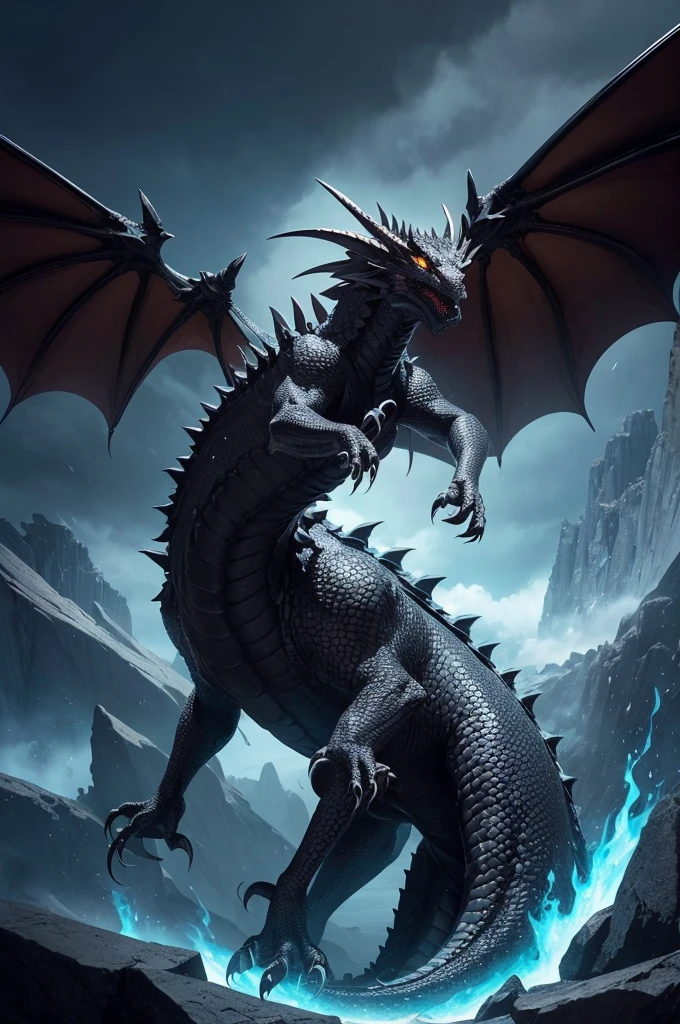 ChatGPT What a dragon from the House of the Dragon universe inspired by onyx stone would look like?
ChatGPT A dragon inspired by onyx stone would have an impressive and majestic appearance, with some characteristics that could include:
Glossy Black Body: The predominant color of the dragon would be a deep, shiny black., similar to the polished surface of an onyx stone. Its scales would be smooth and reflect light in a subtle way., creating a glossy effect.
piercing eyes: The dragon's eyes could shine brightly, maybe in shades of amber or red, contrasting with the darkness of your body. This would give the dragon a mysterious and hypnotic appearance..
Veins and Patterns: Just as onyx often has internal layers and patterns, the dragon could have lighter veins or patterns on its scales, that resemble the natural lines of the stone.
mystic energy: As onyx is a stone often ociated with protection and spiritual energy, the dragon could exude an aura of mystical power, maybe with special defense skills or black magic.
Onyx Claws and Teeth: The dragon's claws and teeth could be even brighter and sharper, as if they were made of pure onyx, reinforcing its strength and lethality.
imposing wings: The wings could be wide and powerful, with the membrane between the bones having a translucent appearance and a subtle shine, similar to the reflection of light on a polished onyx stone.
Dark Fire: Instead of traditional fire, the dragon could expel black fire or a dark, ethereal flame, that consumes light and generates a bone-chilling cold instead of heat.
majestic presence: The overall presence of the dragon would be imposing and majestic, emanating a sense of respect and reverence, similar to the way a precious piece of jewelry attracts attention and admiration.
These elements combined would result in a dragon that is not only visually stunning, but also embodies the mystical and protective properties assated with onyx stone.
Can you re