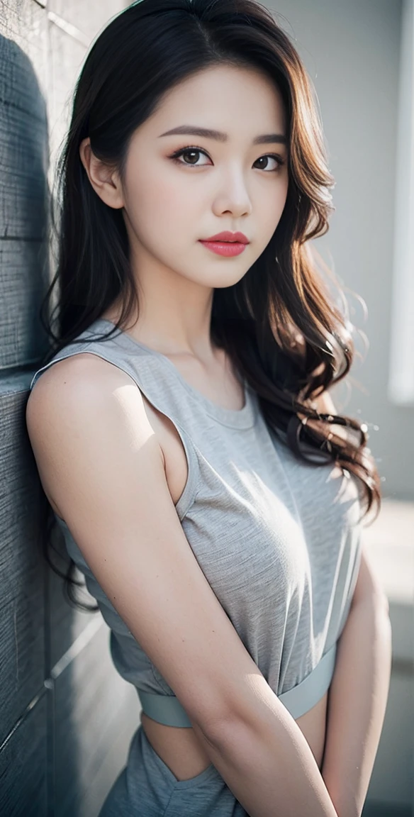 (((best quality, 8K, masterpiece:1.4)), (20 岁woman), masterpiece, clearly, High targetres, High target_quality, wide_shooting, (A girl in the forest), Absurdly_long_hair, woman, Droop_breast, balance, Stretching exercises, Moderate_Face, only_Shoulder, ((best quality)), ((masterpiece)), (detailed), perfect Face, very big breast, ultra High target definition, 8K, Perfect body, Head-up display, Slender legs, Small face, Long eyelashes, Shiny lips, Attention to detail, Cleansing the skin, blemish-free Face, Japanese Beauty, 20 岁woman, (huge, saggy breast), (surreal) , (Implications), (Improve resolution), (8K), ((masterpiece)), (best quality), (detailed), best quality，masterpiece，ultra High target resolution，（Indeed：1.4），RAW Photographer，Beautiful and beautiful，Dark Shadows，Dark theme，1 girl，Exquisite facial features，long gray hair，Lol，（The wind blows through your hair，Black hair with bangs），Colorful printed shirt，trivial Face，((((Shift Dress:1.1), ))), Short sleeve,），White shoes,plump person，Fit for your body，external，Afternoon Sunshine