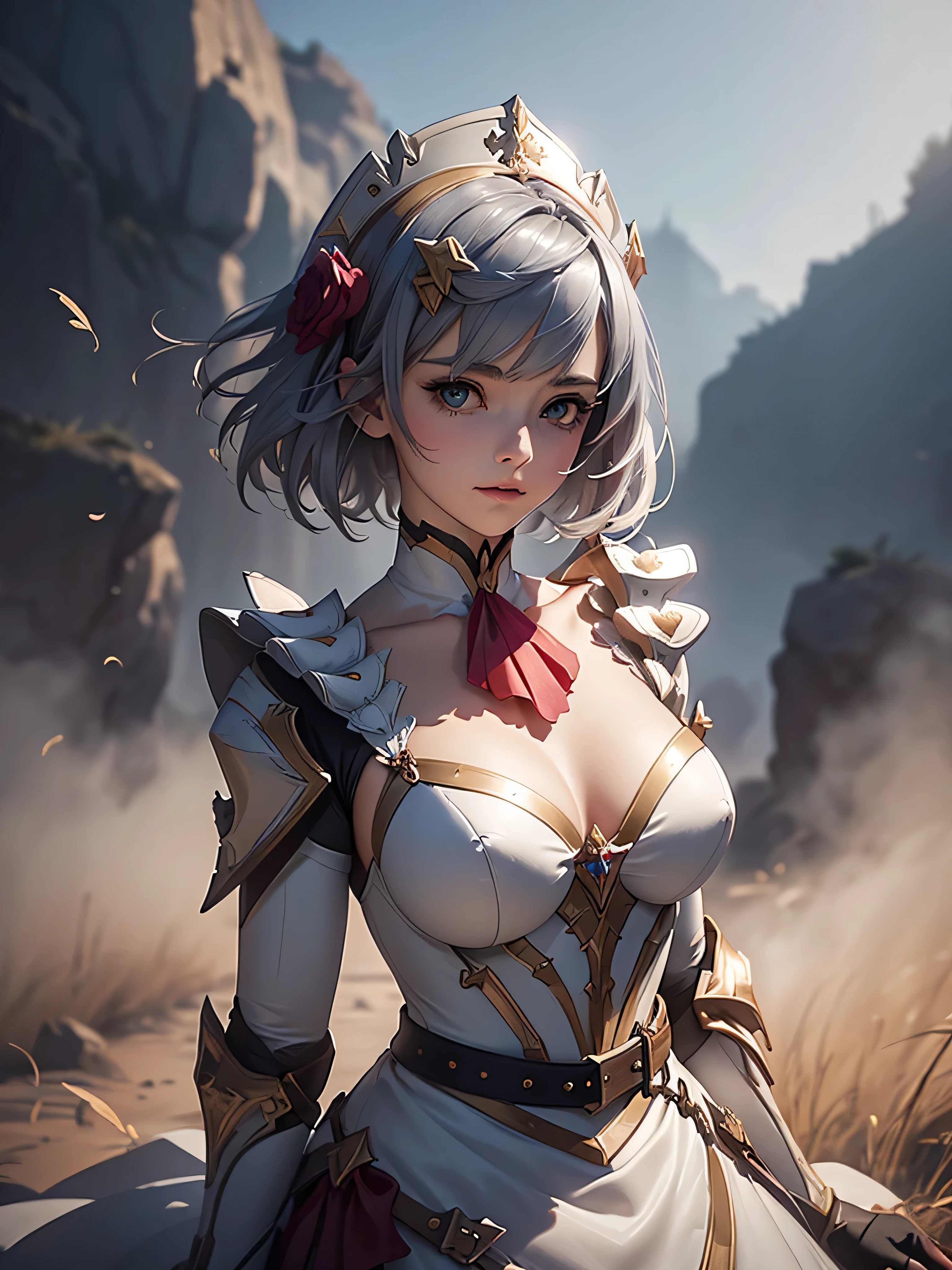 [Noelledef]:1.5,((Masterpiece,of the highest quality,Detailed images,Beautiful images))1.4(noel images、by bob、monstad、The wind blowandoble, Overall bright lighting、backlight、A fantastic atmosphere、thick fog)1.1(Beautiful body lines、beautiful neckline) color RGB 
