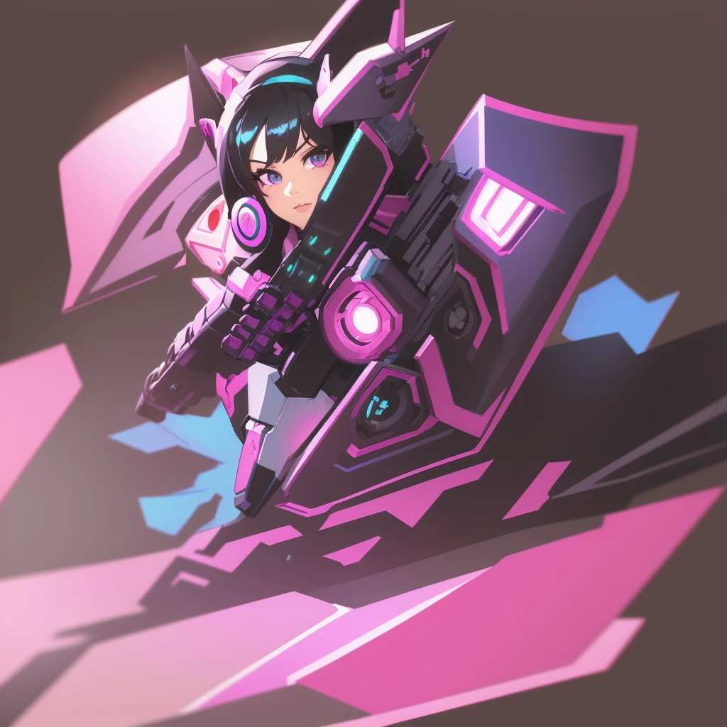 Overwatch dva illustration style