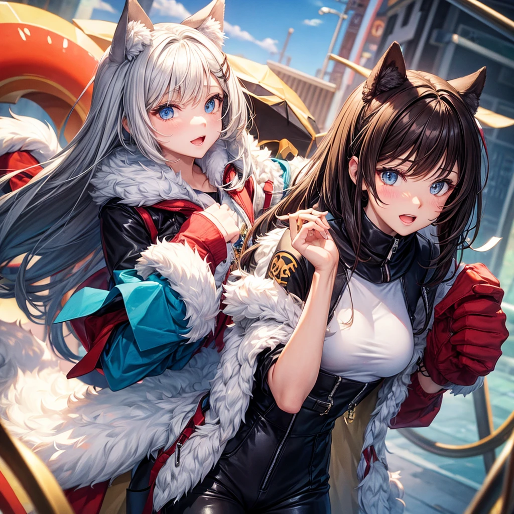 Furry of clothes