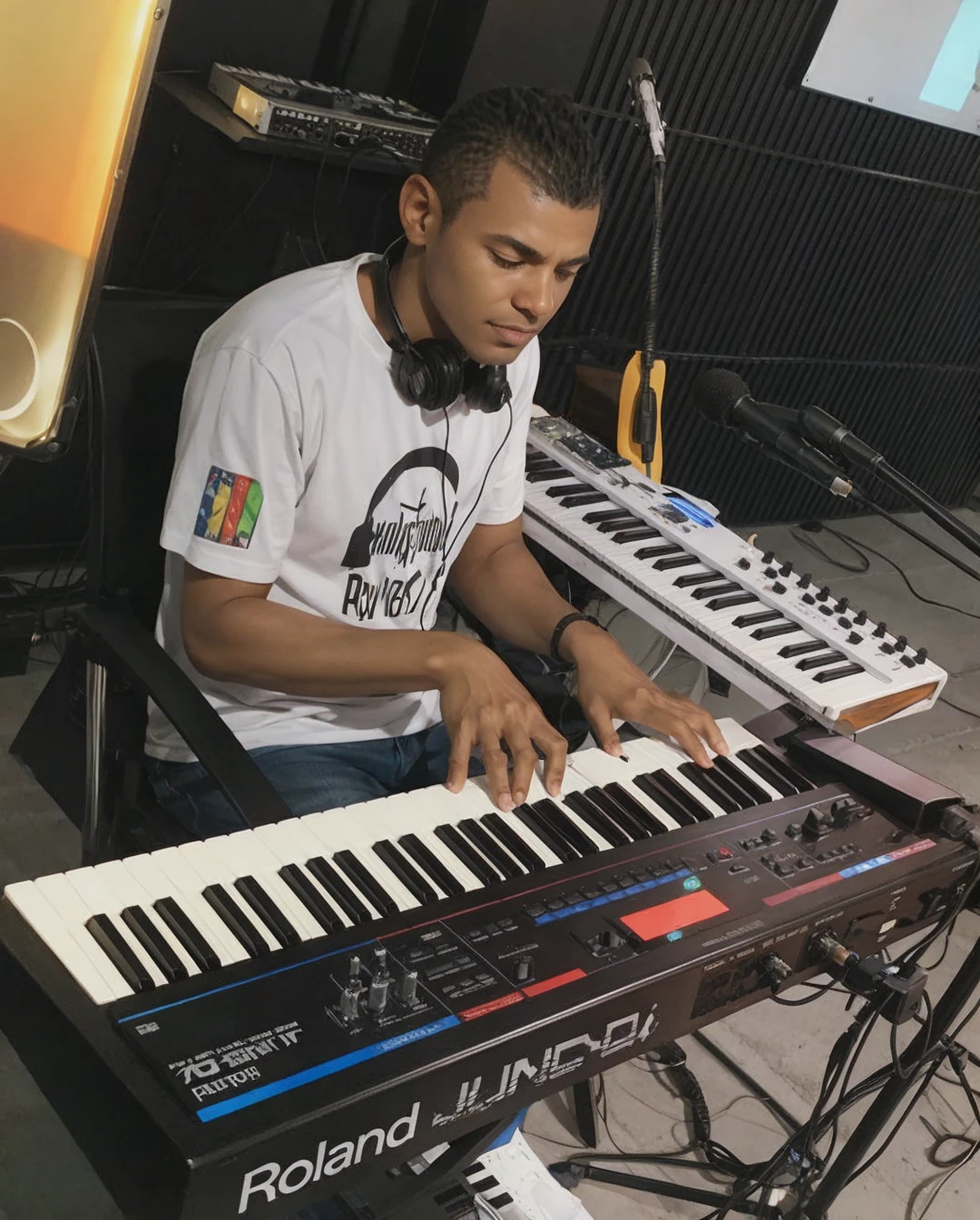 keyboard player