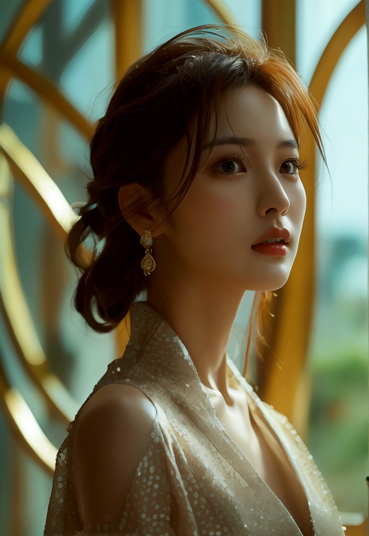 Taiwanese actress Lin Chiling（Lin Chi-ling）but、Wearing a luxury brand mile、whole body、One woman