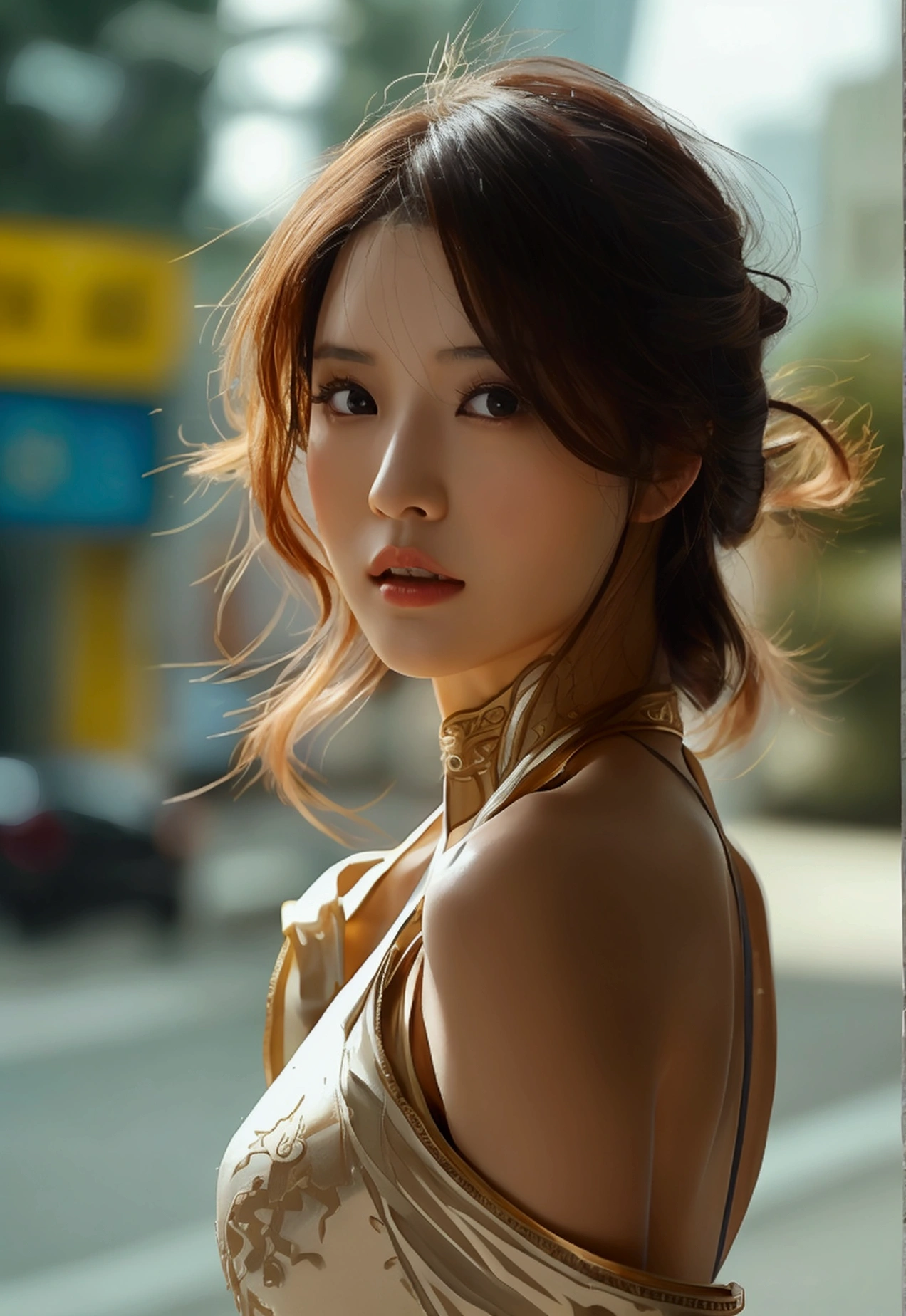 Taiwanese actress Lin Chiling(Lin Chi-ling)but、Wearing a luxury brand mile、whole body、One woman