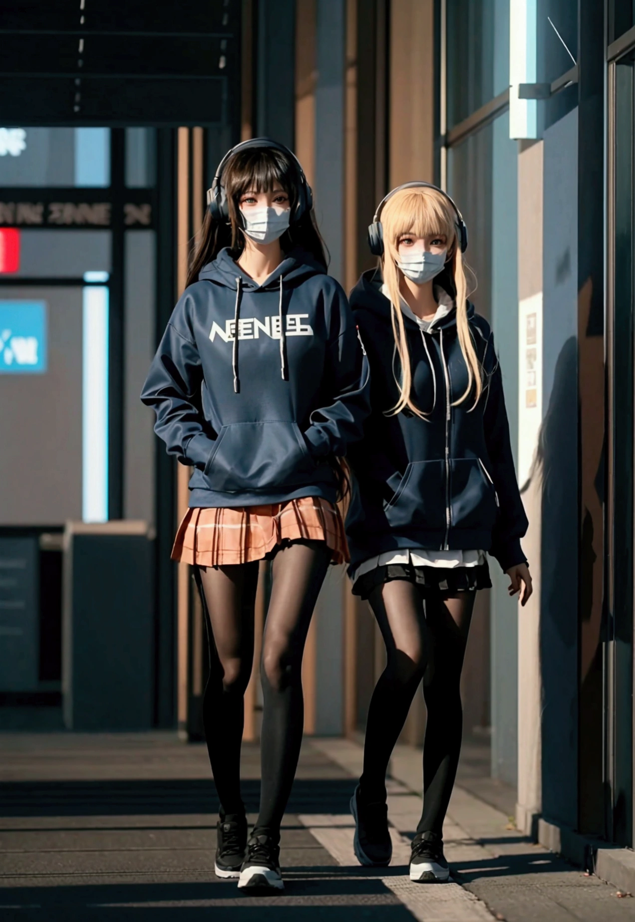 ultra-detailed,highly detailed,best quality,masterpiece,illustration,
a woman wearing a face mask and a black hoodie standing in front of a, girl wearing hoodie, cyberpunk anime girl in hoodie, wearing netrunner clothing, blue hoodie, black hoodie techie, black haired girl wearing hoodie, cyberpunk streetwear, wearing hoodie, in a hoodie, wearing cyberpunk streetwear, cyberpunk wearing, woman in streetwear, wearing a hoodie, black hoodie, wearing a blue hoodie, hoodie, dressed black hoodie, decorative dark blue clothing, wearing cyberpunk 2 0 7 7 jacket, in a hood