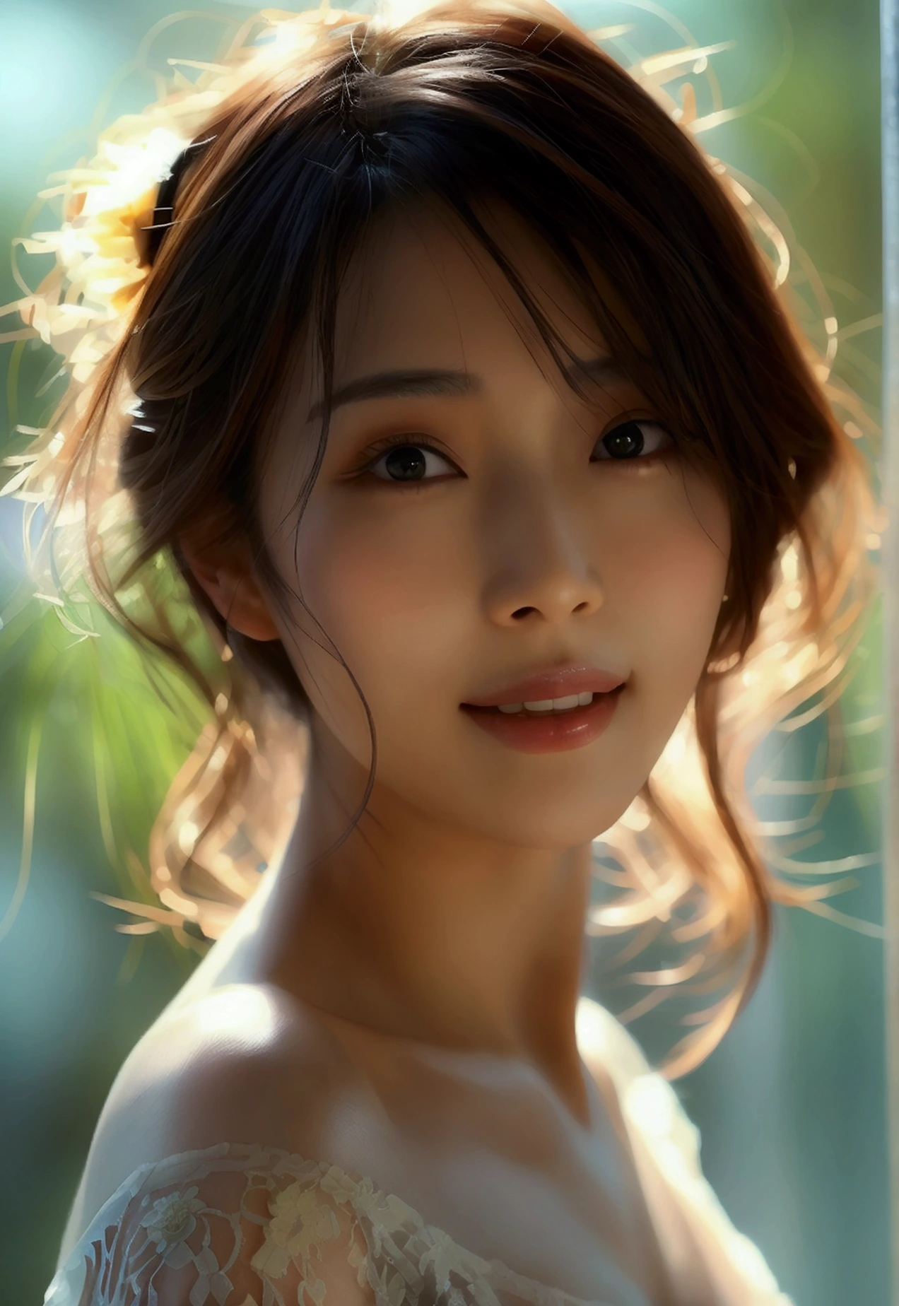 Taiwanese actress Lin Chiling（Lin Chi-ling）but、Wear casual clothes、Smile、whole body、One woman、whole body