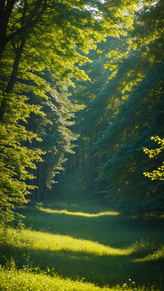 I want natural aesthetic images like forests, fields 