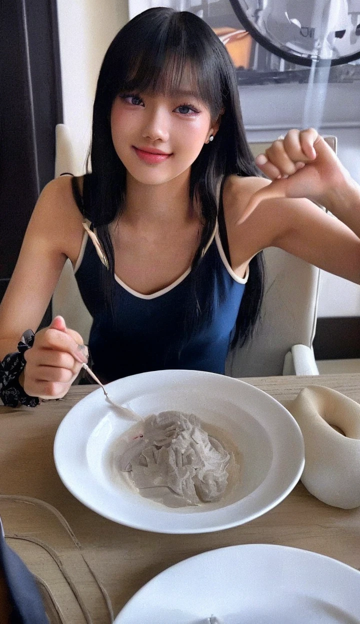 Close-up of a woman with long blonde hair, Lisa de blackpink, Retrato de Lisa de blackpink, Jennie the Blackpink, wongyoung de ive, Nariz de Lisa de blackpink, ive wonyoung lips, South Korean popular makeup by Wongyoung from IVE, Lisa BlackPink Portrait, BlackPink Lisa Pastel Pink Skin Tone, blackpink jennie popular korean makeup.