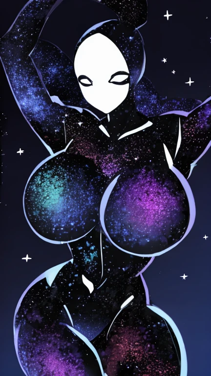 Galaxy has large breasts 