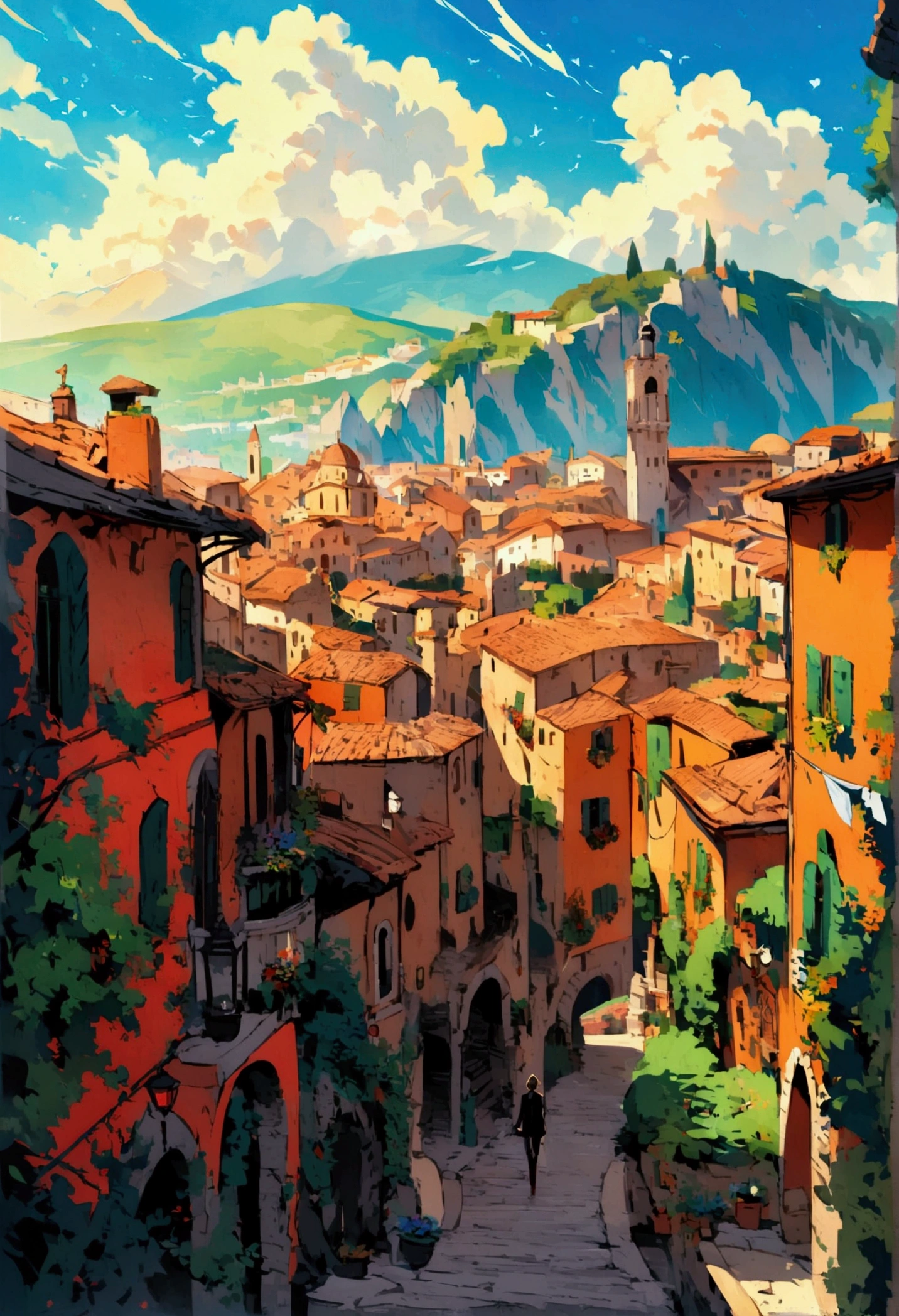 continent, adventure, fantasy world, Italy