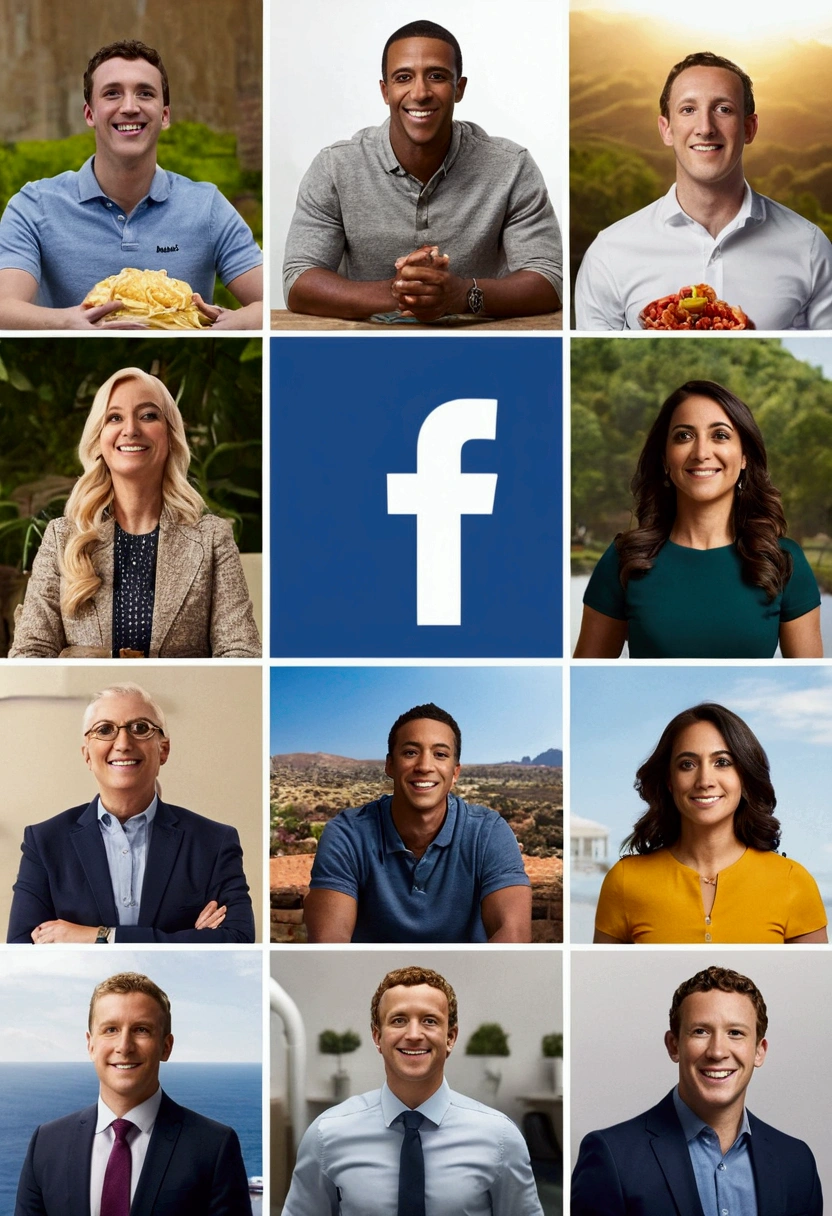 Create an image for Facebook with the most popular memes on the internet with a title that says MEMELANDIA EC
