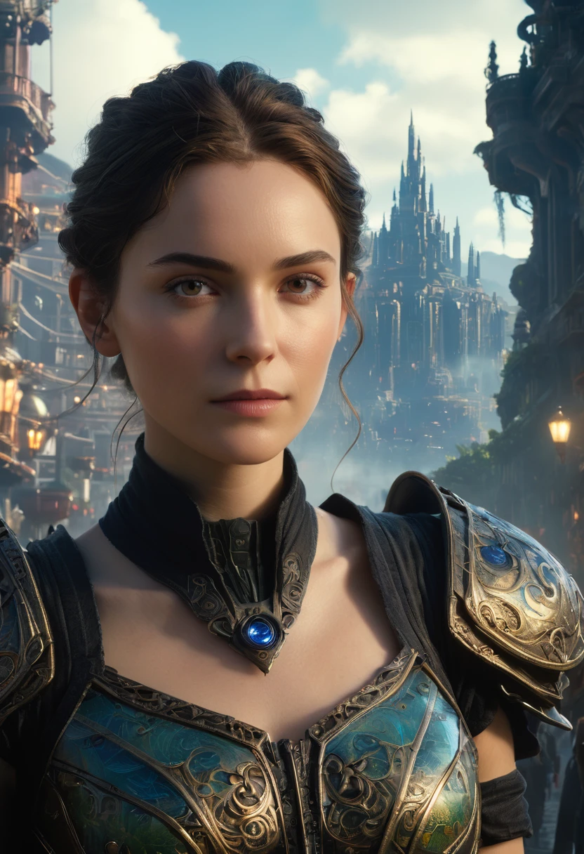 Female Arafet images in SF scenes, Android Jones and Chris Dyer, Portrait of A stunningly beautiful 16yo Shelley Garland, Square Enix Cinematic Art, Movie promotional images, shot on IMAX, Muspelheim, The protagonist in the foreground, paul atreides, IMAX render, Evil Witch, Elora, IMAX  
