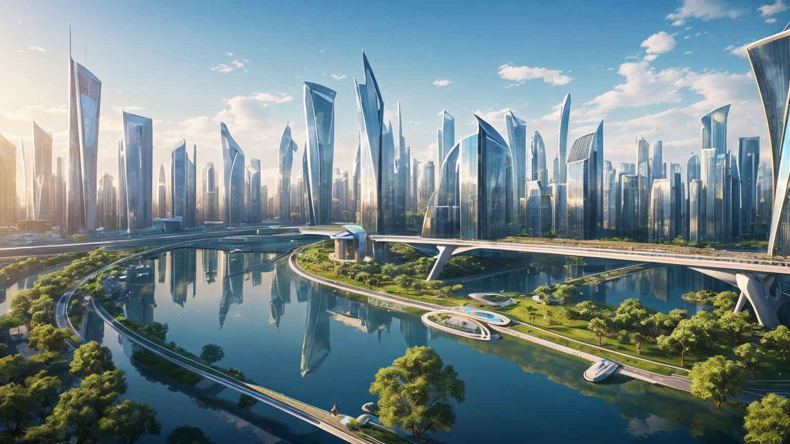 (Best quality,4K,8K,A high resolution,Masterpiece:1.2),Ultra-detailed,(Realistic,Photorealistic,photo-realistic:1.37),Futuristic floating city,Futuristic technology,Huge urban high-tech tablet platform,Airship,Floating in the sky,Futuristic city,Small airships around,High-tech hemispherical platform,Colorful lights,Advanced architecture,modernn architecture,skyscrapper,Access the cloud,Scenic beauty,view over city,Impressive design,Blend seamlessly with nature,energetic and vibrant atmosphere,Futuristic transportation system,Parking is suspended,Transparent path,Lush greenery,Sky gardens,cascading waterfalls,Magnificent skyline,reflections on the water,Sparkling river,Architectural innovation,futuristic skyscrapers,Transparent dome,The shape of the building is unusual,Elevated walkway,Impressive skyline,Glowing lights,Futuristic technology,Minimalist design,Scenic spots,Panoramic view,Cloud Piercing Tower,Vibrant colors,epic sunrise,epic sunset,Dazzling light display,magical ambiance,The future city,Urban Utopia,LuxuryLifestyle,Innovative energy,sustainable development,Smart city technology,Advanced infrastructure,Tranquil atmosphere,Nature and technology live in harmony,Awesome cityscape,Unprecedented urban planning,Architecture connects seamlessly with nature,High-tech metropolis,A cutting-edge engineering marvel,The future of urban living,Visionary architectural concept,Energy-efficient buildings,Harmony with the environment,A city floating above the clouds,Utopian dreams become reality,The possibilities are endless,State-of-the-art transportation network,Green energy integration,Innovative materials,Impressive holographic display,Advanced communication system,Breathtaking aerial view,Quiet and peaceful environment,Modernist aesthetics,Ethereal beauty