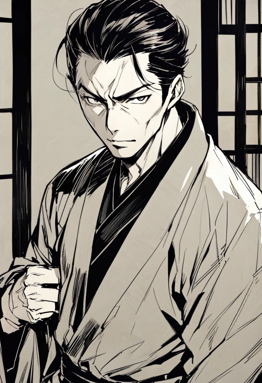 日本🇯🇵 警察庁長官 男性 50代後半〜Early 60s Japanese man with a tough look