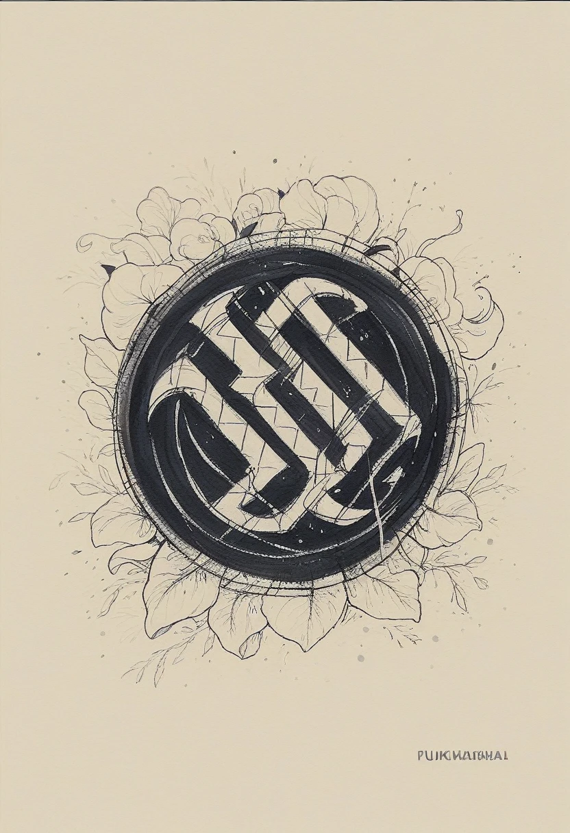 High quality, logo style, watercolor, with 3D effect, as if puff printing. Powerful logo with strong, dark colors, of a toucan. Monochromatic background, by yukisakura, incredible and original colors of the species. Traditional Screen Printing: "Create a t-shirt design with traditional screen printing using layers of solid, overlapping colors."