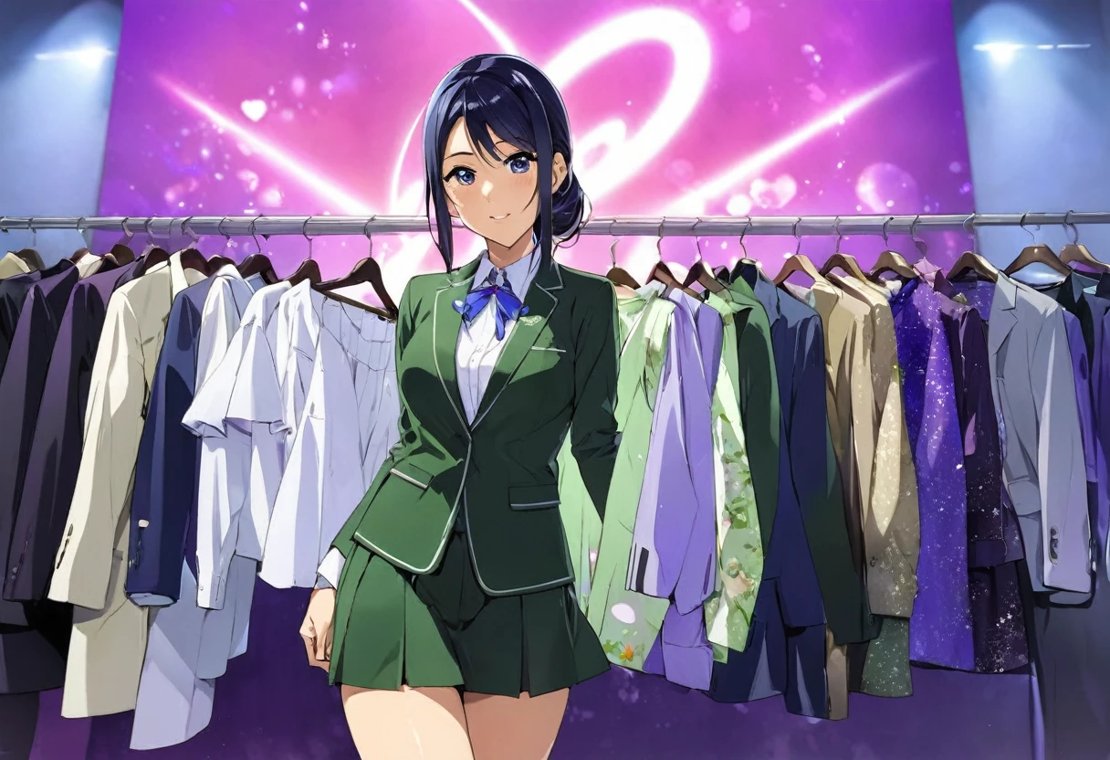 Love Live adult Kanan Matsuura, masterpiece, highest quality, gloss, fantastic background, attire random