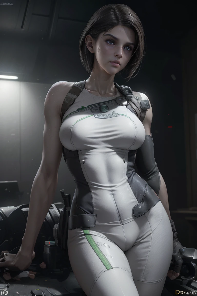 ((best qualityer)), ((work of art)), (detailded:1.4), ........3d, Image of a Alexandra Daddario as cyberpunk woman in white armor,hdr (high-range dynamics),ray tracing,nvidia RTX,extra high resolution,Irreal 5,sub-surface Scattering,PBR Texturing,post-processed,Anisotropic filtering,Depth of field,Maximum clarity and sharpness,Multilayer textures,Albedo and Specular Maps,Surface shading,Accurate simulation of light-material interaction,perfectly proportioned,octane rendering,duotone lighting,large aperture,Low ISO,White balance,the rule of thirds,8K CRU, very sexy, pose sexy,( Alexandra Daddario) sexy suit, naked legs, bare one shoulder, naked confession, (an Alexandra Daddario face), bikinis