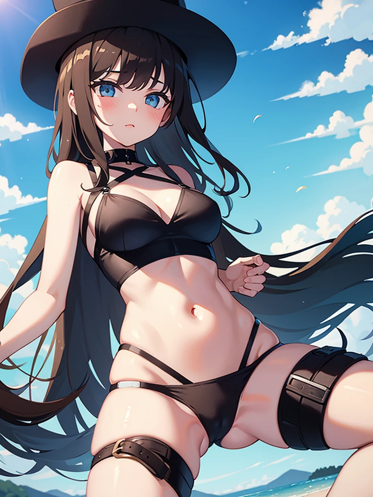 Girl with a crotch