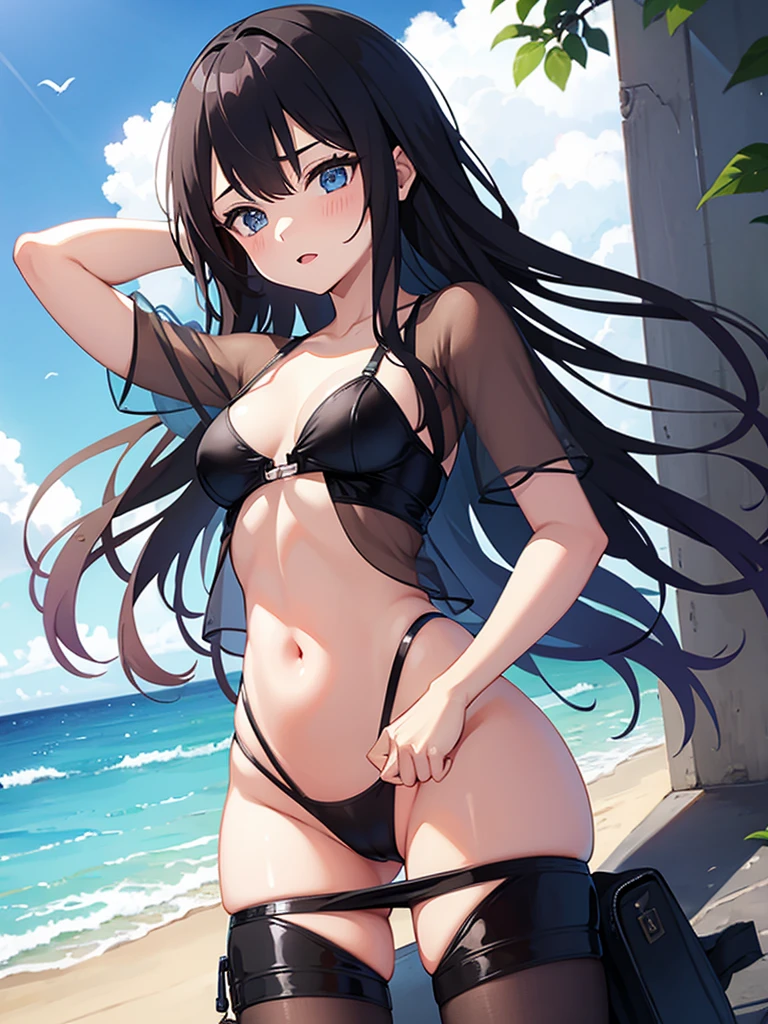 Girl with a crotch