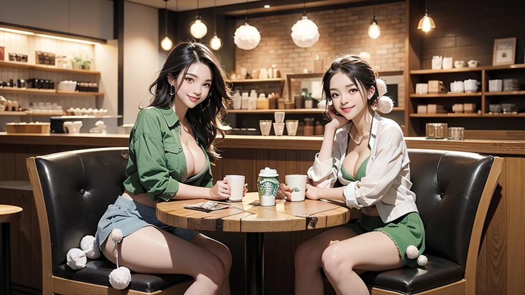 (((((((((Emphasize cleavage)))))))))


(((((((((((pom pom mini skirt, smile)))))))))))



(((((((お洒落でcuteInside the Starbucks store))))))) 8K、RAW Photos、Highest quality、Super detailed、Super Resolution、Ultra HD、8K壁紙、Amazing details ((((((tennis racket)))))) (((((((((Inside the Starbucks store)))))))))、 ((((((Sit down and eat cake、Drink Starbucks coffee、smile))))))、((Heart Necklace)) Modern and sleek design：Interior design using natural materials、Many of the designs are warm and made using wood and metal.。 Large windows：自然光をたっぷり取り入れるためのLarge windowsがあり、Providing a bright and open space。 Green Interior：Potted plants are effectively placed、It creates a relaxing atmosphere。 artwork：Works by local artists、Starbucks-related art on display。 Cozy seating：Cushioned chairs and sofas、Bar sheet etc.、A variety of seating options available。 Open kitchen area：Being able to see how drinks and food are made、We provide peace of mind and transparency。 Unique lighting：Antique lamps and chandeliers、Modern lighting fixtures are used。 Comfortable background music：Relaxing music is playing、A comfortable space is provided。 Wide々Table space：一人でもグループでも使いやすいWide々There is a table with。 Community Table：There is a large table where you can socialize with other customers.。 Seasonal decorations：The decorations are themed according to the season.。 Design with a local feel：The design incorporates the local culture and characteristics.。 Fragrance production：コーヒーの香りが店内にWideがり、A space that satisfies the five senses has been created.。 Conversation with a barista：フレンドリーなConversation with a baristaが楽しめるカウンターエリアがあります。 8K、RAW Photos、Highest quality、masterpiece:1.2、Super detailed、Super Resolution、Ultra HD、8K壁紙、Amazing details、Photorealistic:1.4、Having fun by the water、Full Body Shot、Full body photo、High-resolution RAW color photos、Professional photos、A scene full of emotion、Very detailed and beautiful、Ultra HD、8K壁紙、Amazing details、Huge file sizes、Highly detailed beautiful girls、Highly detailed face Highly detailed eyes、Extremely realistic skin、 Highly detailed fingers, Highly detailed nose, Highly detailed mouth, Perfect Anatomy, Highly detailed background, Highly detailed clothing, Teen, cute女の子, Famous Japanese Idols, cute, Realistic body, Slender, White skin, Glowing Skin, Slim body, Realistic Face, Delicate eyes, double eyelid,
