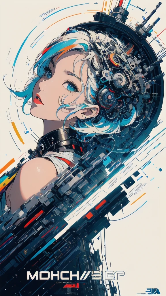 (((masterpiece, highest quality))),(((solo:1.2))),(((1girl:1.2))),32k wallpaper, very detailed, poster, vintage science fiction,(((((geometric cinematic movie poster))))), (bauhaus), shape,(((abstract))),(mid century modern),movie poster,(((((portfolio))))),(((((Close-up))))),(((((bust up))))),((((more various angle)))),(((highlight))),Vast landscape,((((heterochromia)))),(((complete. detailed face))),(((Extremely talented))),(((most complecated machine))),((Overall colorfully))(((text))),(((typography))),(((sentence))),(((Label))),(detailed movie poster),(((((most complicated machine))))),(((genius mechanic))),