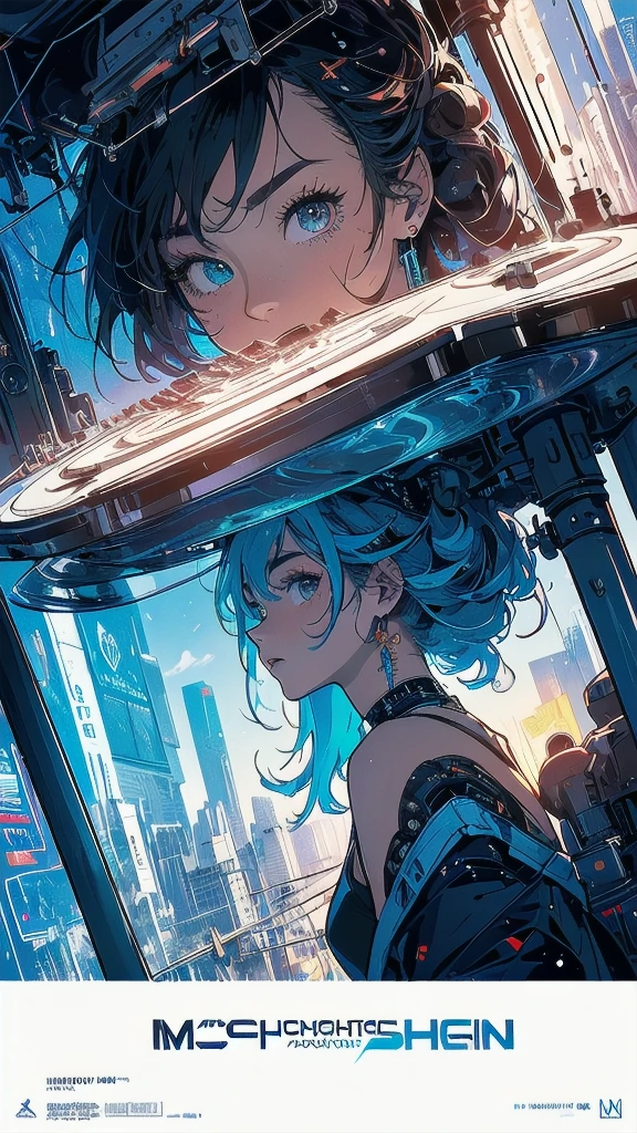 (((masterpiece, highest quality))),(((solo:1.2))),(((1girl:1.2))),32k wallpaper, very detailed, poster, vintage science fiction,(((((geometric cinematic movie poster))))), (bauhaus), shape,(((abstract))),(mid century modern),movie poster,(((((portfolio))))),(((((Close-up))))),(((((bust up))))),((((more various angle)))),(((highlight))),Vast landscape,((((heterochromia)))),(((complete. detailed face))),(((Extremely talented))),(((most complecated machine))),((Overall colorfully))(((text))),(((typography))),(((sentence))),(((Label))),(detailed movie poster),(((((most complicated machine))))),(((genius mechanic))),