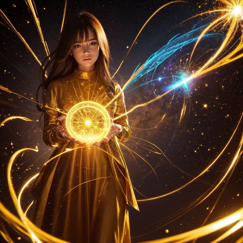gold psychic particle