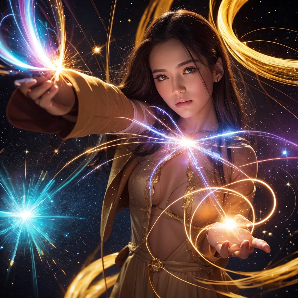 gold psychic particle