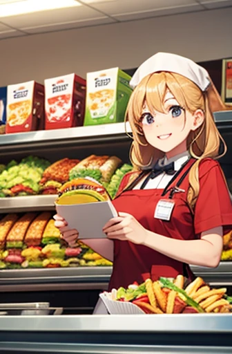 Fast food clerk
