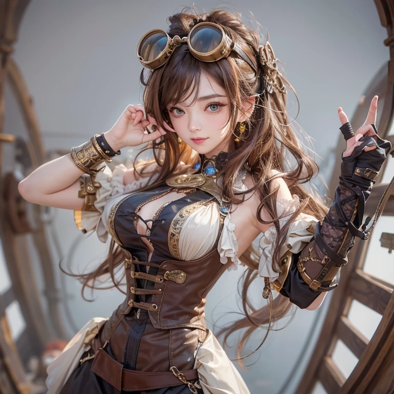 Arms behind the head, long_hair, looking_at_viewer, thighs, bow, restraint, BDSM, restraint, rope, restraint, gag, Shibari, bound_arm holding a four--tentacled maiden, parasitic devouring, mucus tentacles, nausea. Slime, goddess, royal sister, parasitic devouring, nausea, blushing and shy, big breasts, ball_gag, shibari_over_clothes --auto
