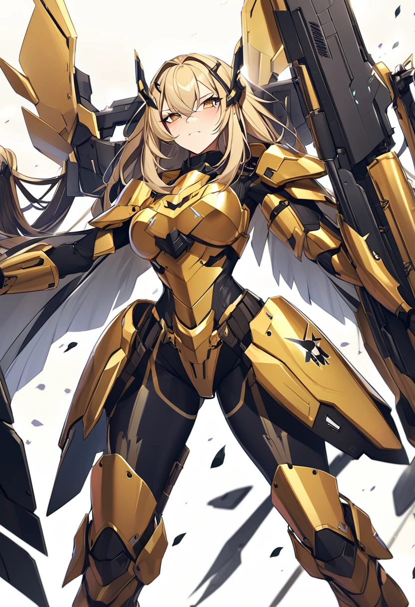 Valkrie, goddess of war, warrior, golden armor