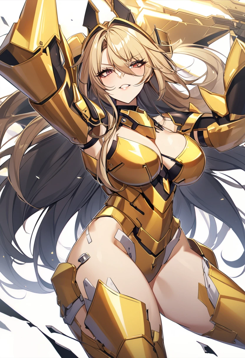 Valkrie, goddess of war, warrior, golden armor, sexy,