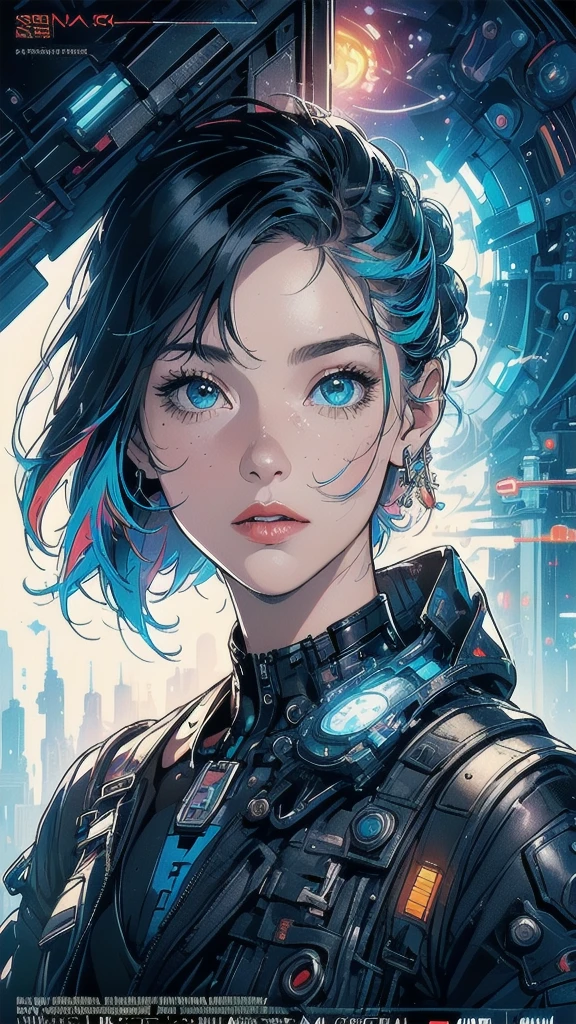 (((masterpiece, highest quality))),(((solo:1.2))),(((1girl:1.2))),32k wallpaper, very detailed, poster, vintage science fiction,(((((geometric cinematic movie poster))))), (bauhaus), shape,(((abstract))),(mid century modern),movie poster,(((((portfolio))))),(((((Close-up))))),(((((bust up))))),((((more various angle)))),(((highlight))),Vast landscape,((((heterochromia)))),(((complete. detailed face))),(((Extremely talented))),(((most complecated machine))),((Overall colorfully))(((text))),(((typography))),(((sentence))),(((Label))),(detailed movie poster),(((((most complicated machine))))),(((genius mechanic))),