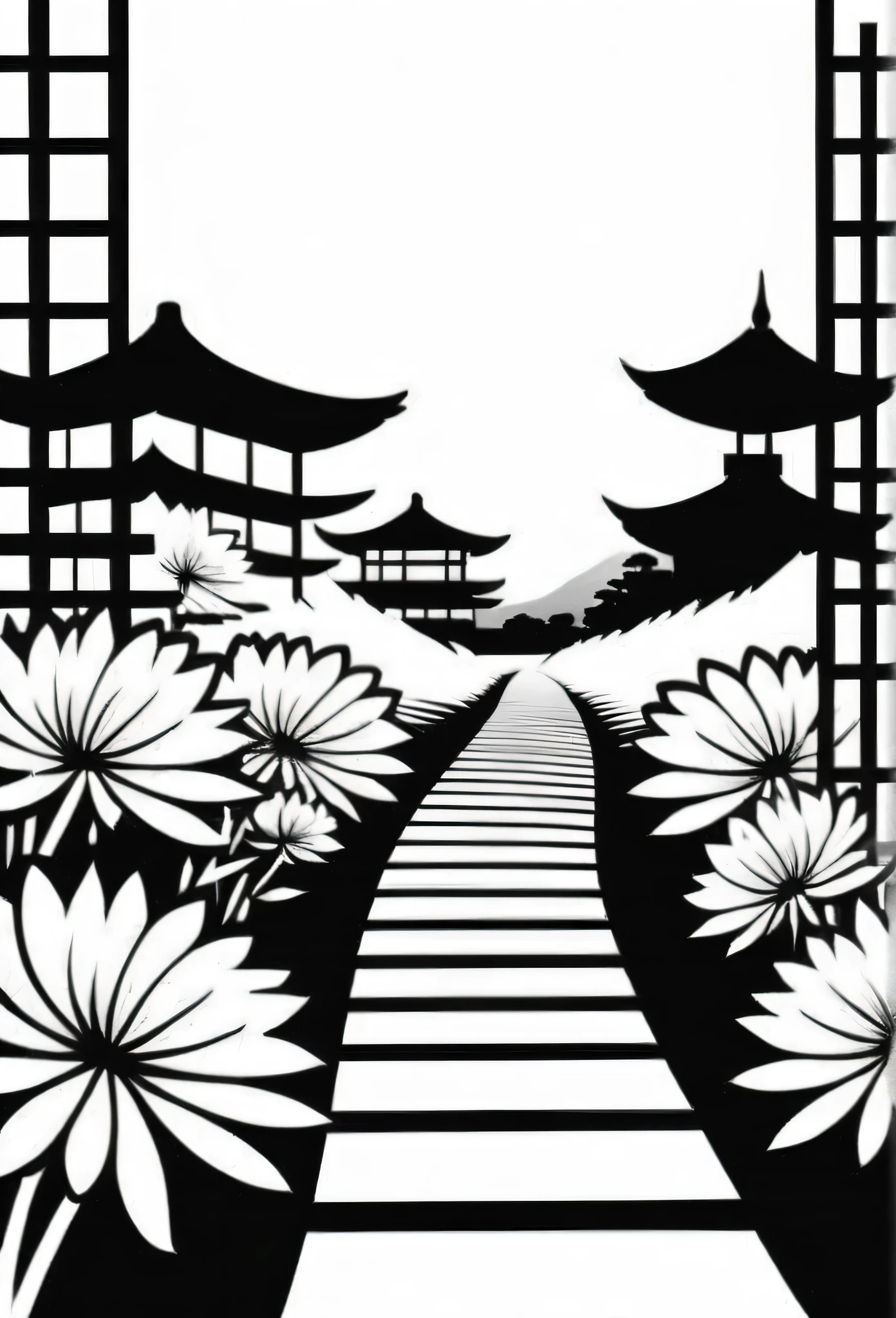 White background

Illustration of high-class Japanese flower fields



Along with the flower fields, bamboo bushes and bamboo leaves, the traditional Japanese streets are designed to slip between and between


Tasteful, Japanese-style design


chic and modern design
monotone


The background is white