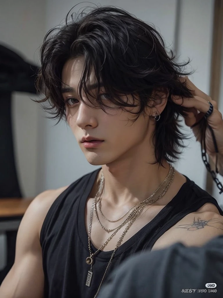 Jungkook'and so, photorrealistic, ultra HD, 8K