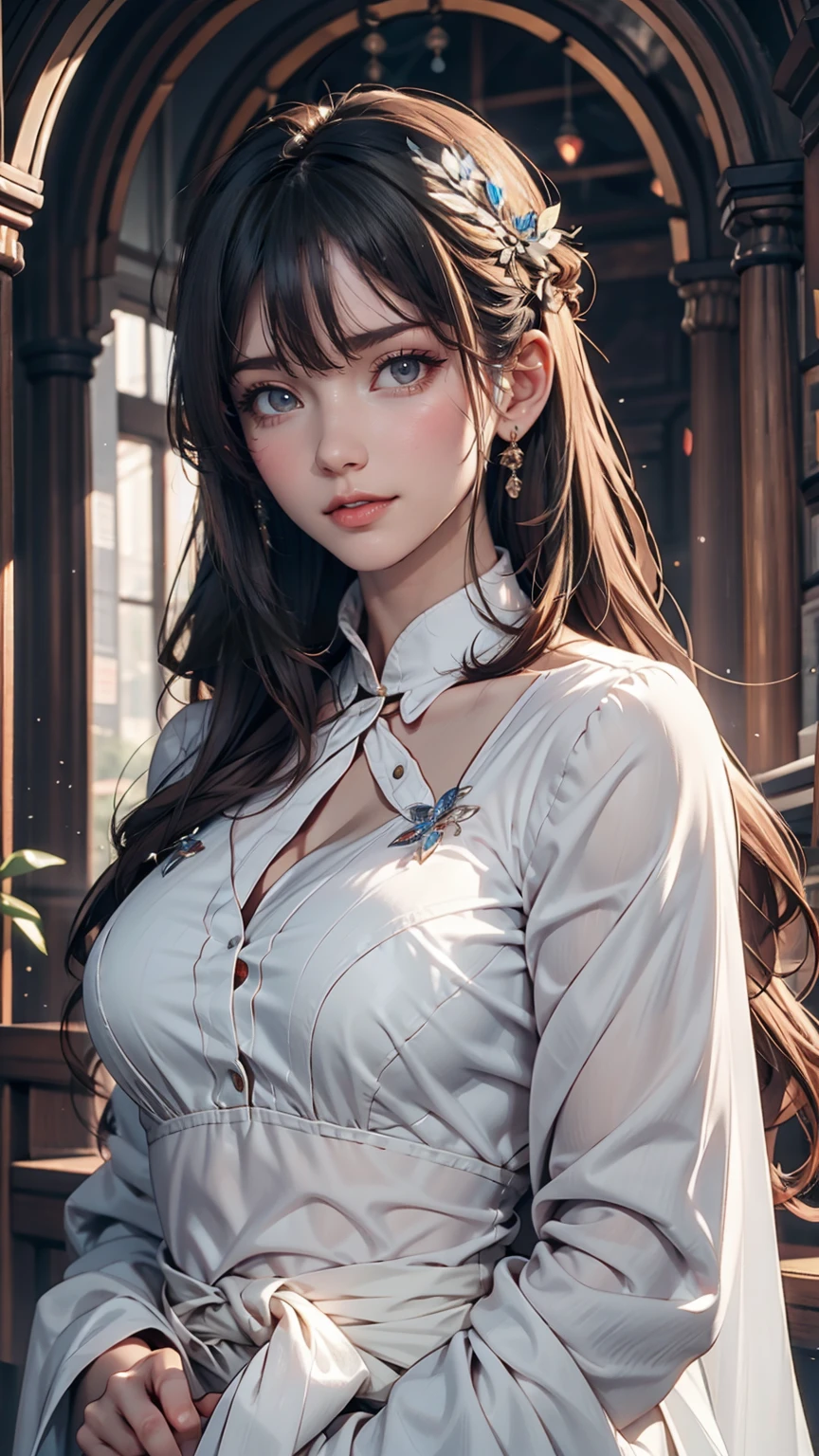 Delicate face, Down Shot, Thick Acrylic, An illustrationはpixivで, by Kawashi, John Singer, Sergeant, masterpiece, Upper Body, king, One, boy, both hands, whiteい目, whiteいショートヘア,, pale white skin, Beautiful Face, Divine Light, white, shirt, Rich details, high quality, scum,, Degenerate,8K, Super detailed, Latest pixiv, An illustration, Dynamic Pose, Dynamic Angle,, Beautiful light and shadow, Transparency,, Detailed decoration, Fine Lines, mysterious,, Fantasy, magic, Shine
