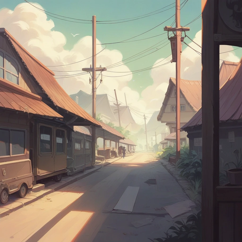 A scene on an old 1950s wooden movie style train