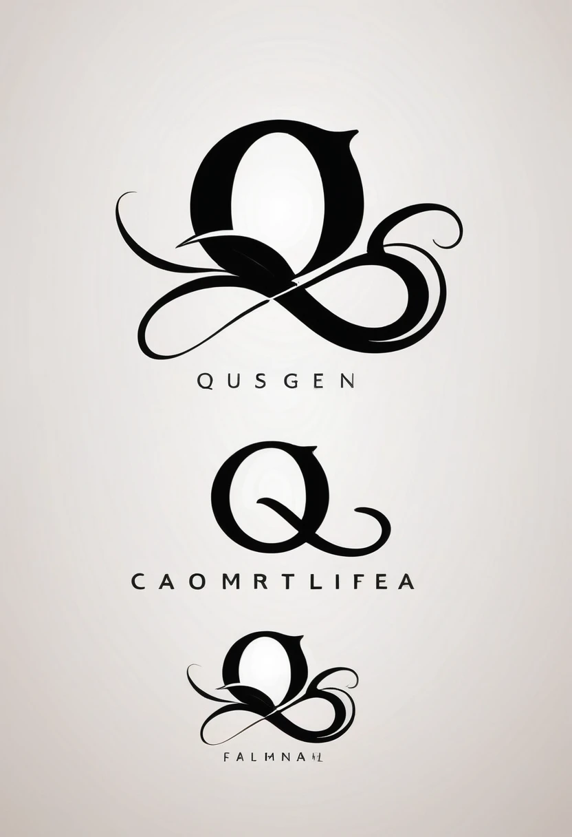 Create a unique and elegant logo for my brand by combining the stylized letters "Q" and "L" with the image of an eyelash.
Requirements:
Style: Modern and sophisticated with a harmonious blend of text and image.
Letters: Creative design of "Q" and "L" using flowing lines; easily recognizable.
Eyelash: Integrate naturally with the letters; detailed and delicate.
Colors: Elegant tones like black, gray, or nude; optional accent color.
Application: Versatile for use on websites, packaging, business cards, and ads.
Inspiration: Refer to high-end cosmetics or fashion brand logos.
Objective:
Design a visually appealing and unique logo that conveys sophistication, is easily recognizable, and makes a strong impression.