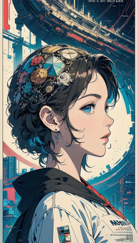 (((masterpiece, highest quality))),(((solo:1.2))),(((1girl:1.2))),32k wallpaper, very detailed, poster, vintage science fiction,(((((geometric cinematic movie poster))))), (bauhaus), shape,(((abstract))),(mid century modern),movie poster,(((((portfolio))))),(((((Close-up))))),(((((bust up))))),((((more various angle)))),(((highlight))),Vast landscape,((((heterochromia)))),(((complete. detailed face))),(((Extremely talented))),(((most complecated machine))),((Overall colorfully))(((text))),(((typography))),(((sentence))),(((Label))),(detailed movie poster),(((((most complicated machine))))),(((genius mechanic))),